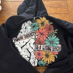 Gildan Black Heavy Blend Hoodie